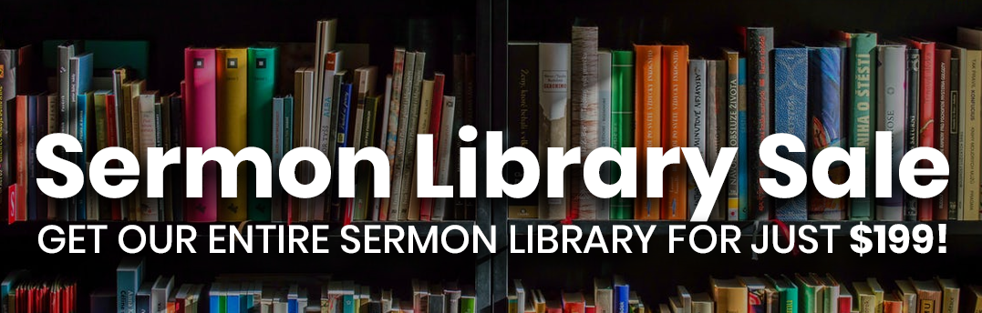 Sermon Library Sale